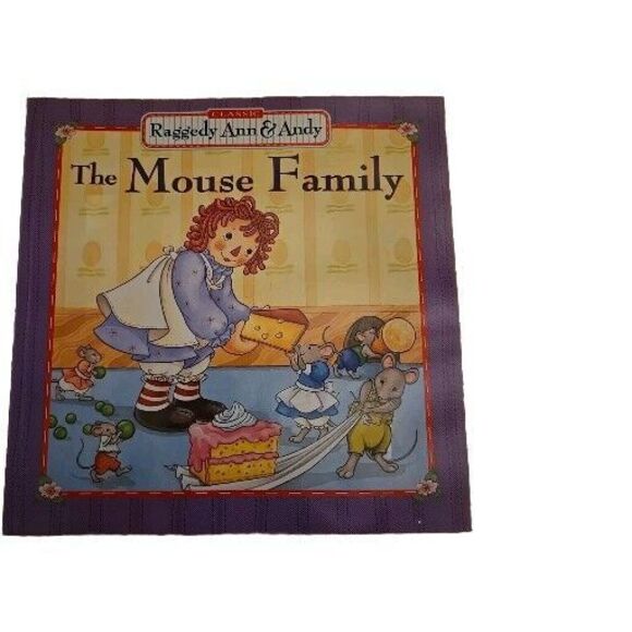 Raggedy Ann And Andy The Mouse Family Vintage 2000. 24 Pages - Nostalgic Book - Picture 1 of 4